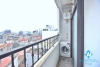 Top floor one bedroom apartment for rent near Water Park, Tay Ho, Ha Noi